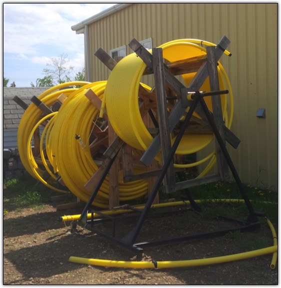 Underground gas line for sale from Birch Hills Gas Co-op