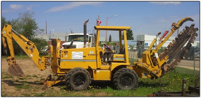 Birch Hills Gas Trencher